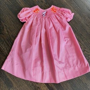 FSU Smocked Dress 12 Months